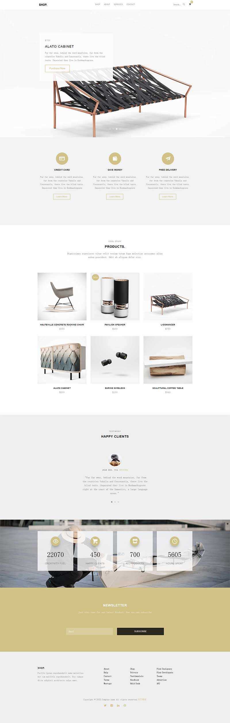 创意产品宣传购买HTML5网站模板 - 网创智汇