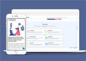 网络数字营销公司网页模板下载 - 网创智汇