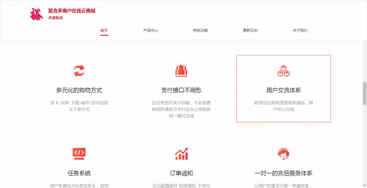 图片[3] - 聚合云商城官网的源码分享 - 网创智汇