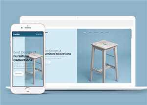 家居品牌公司响应式网页模板下载 - 网创智汇