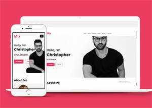 简洁设计团队介绍网站模板下载 - 网创智汇