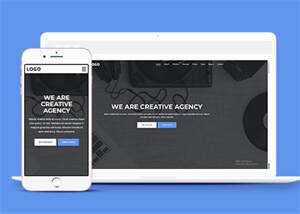 黑色全屏艺术设计网站模板下载 - 网创智汇