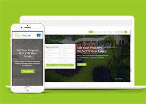 房地产销售中介网站模板源码下载 - 网创智汇