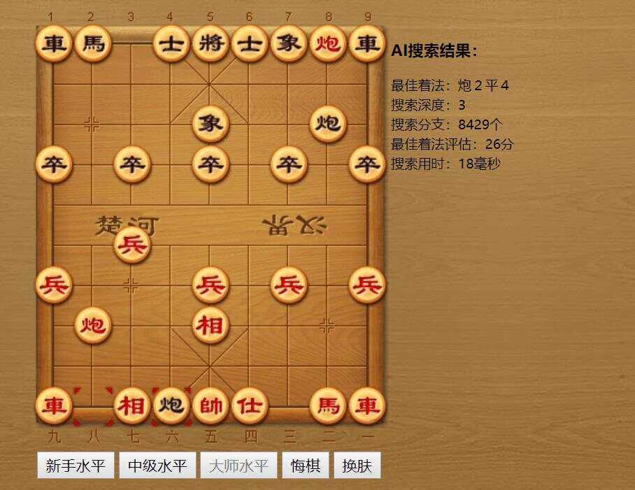 中国象棋AI在线对弈游戏源码 - 网创智汇