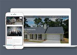 房地产建设设计公司网站模板 - 网创智汇