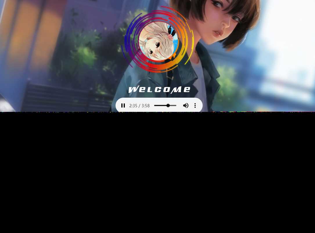 非常漂亮的一款html引导页导航网站旋转头像变幻背景单页源码 - 网创智汇