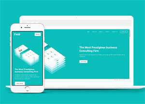 宽屏商业咨询公司网站模板下载 - 网创智汇