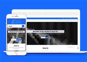 宽屏雪茄烟草公司网站模板下载 - 网创智汇