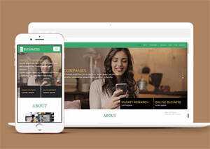 宽屏证券分析师个人类网站模板 - 网创智汇