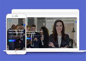 营销咨询服务网站HTML5模板 - 网创智汇
