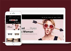 响应式眼镜网上商城HTML5模板 - 网创智汇