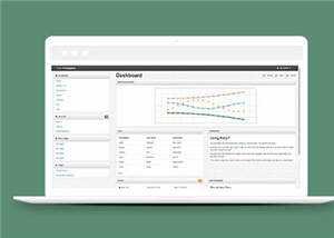 简洁Bootstrap后台源码模板 - 网创智汇