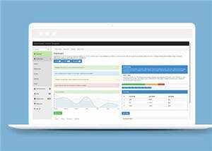 响应式后台源码通用管理模板下载 - 网创智汇