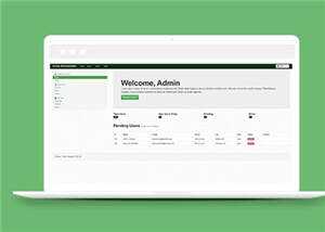 简洁Bootstrap后台源码模板下载 - 网创智汇