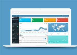 响应式简洁Bootstrap3后台源码模板下载 - 网创智汇