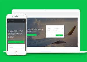 宽屏酒店客房在线预定CSS3模板 - 网创智汇