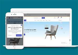 宽屏欧式家具电子商务网站模板 - 网创智汇