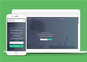 宽屏软件产品服务企业网页模板下载 - 网创智汇