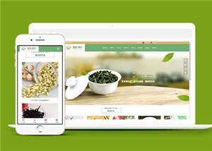 简洁茶叶制作源码模板下载 - 网创智汇