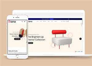 宽屏环保家具公司网站模板下载 - 网创智汇