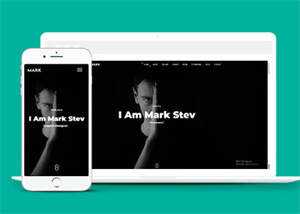 黑色酷炫设计师网站模板下载 - 网创智汇