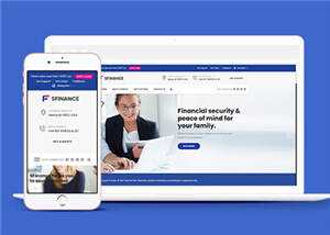 响应式理财产品公司HTML网页模板下载 - 网创智汇