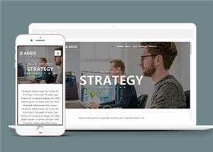 教育机构介绍动态响应式网站模板下载 - 网创智汇