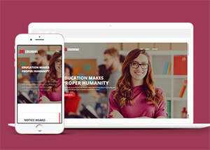 响应式教育机构学校HTML5模板 - 网创智汇