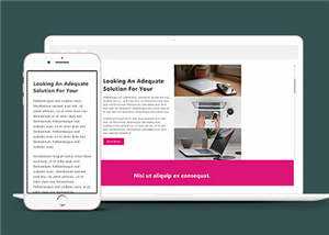 简洁商务创造营销服务响应式网页模板下载 - 网创智汇