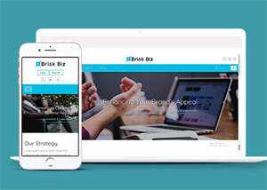网络营销公司类HTML5网页模板 - 网创智汇