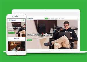 大气创新企业宽屏网站模板下载 - 网创智汇