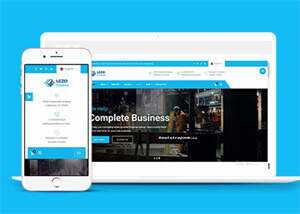 金融投资类Bootstrap模板下载 - 网创智汇