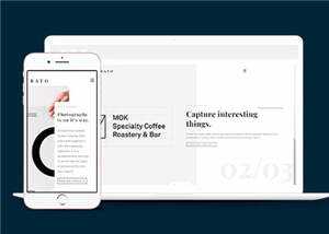 宽屏创意展示动态响应式网站模板下载 - 网创智汇