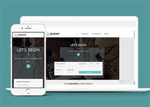 浅蓝色旅行社HTML网站模板下载 - 网创智汇