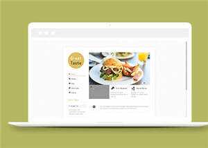 简洁快餐店源码模板下载 - 网创智汇