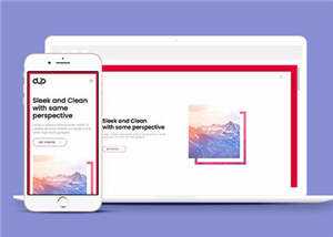 宽屏产品商务展示响应式网页模板下载 - 网创智汇