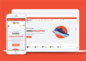 服装配饰生活电商网站模板源码 - 网创智汇