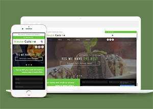 响应式烹饪厨师网站模板下载 - 网创智汇