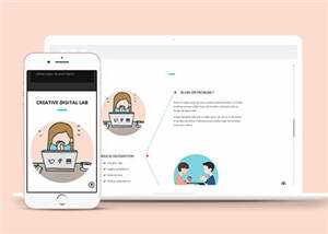 宽屏橙色产品展示企业源码模板下载 - 网创智汇