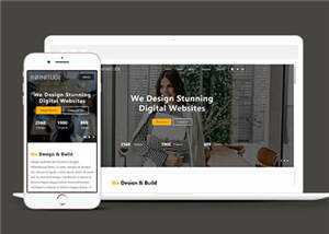 宽屏网站设计服务响应式网站模板下载 - 网创智汇