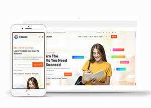 分数提升网络教育平台网站模板 - 网创智汇