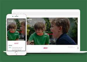 儿童教育学校静态网站模板下载 - 网创智汇