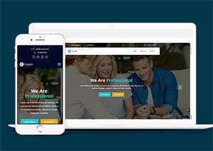 Bootstrap4互联网公司网站模板 - 网创智汇