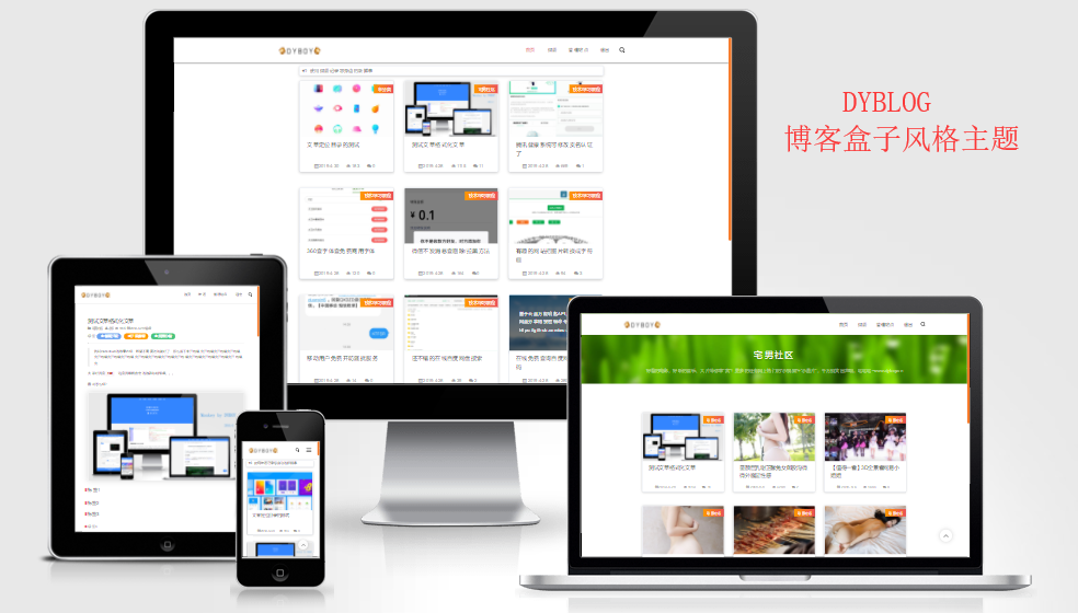 Emlog主题-DYBLOG 个人博客主题模版 - 网创智汇