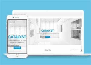 简洁白色VPS销售网站模板下载 - 网创智汇