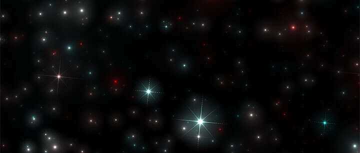 html5 canvas全屏酷炫星光闪烁3D视差背景动画特效 - 网创智汇