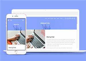简洁数字产品企业网站模板源码下载 - 网创智汇