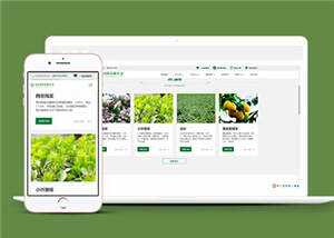 大气响应式绿化企业网站模板源码下载 - 网创智汇