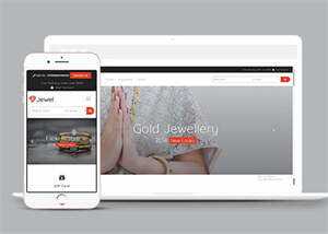 关于金银首饰企业官网网站模板 - 网创智汇