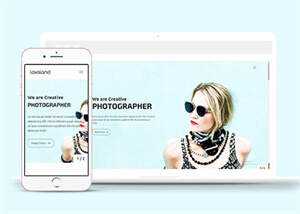 时尚女装展示HTML5网页模板下载 - 网创智汇